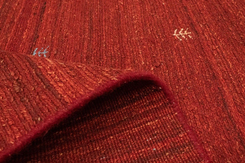 Gabbeh-matta - persisk - 189 x 152 cm - röd