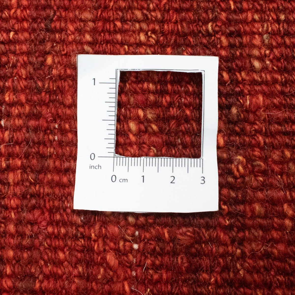 Gabbeh-matta - persisk - 189 x 152 cm - röd