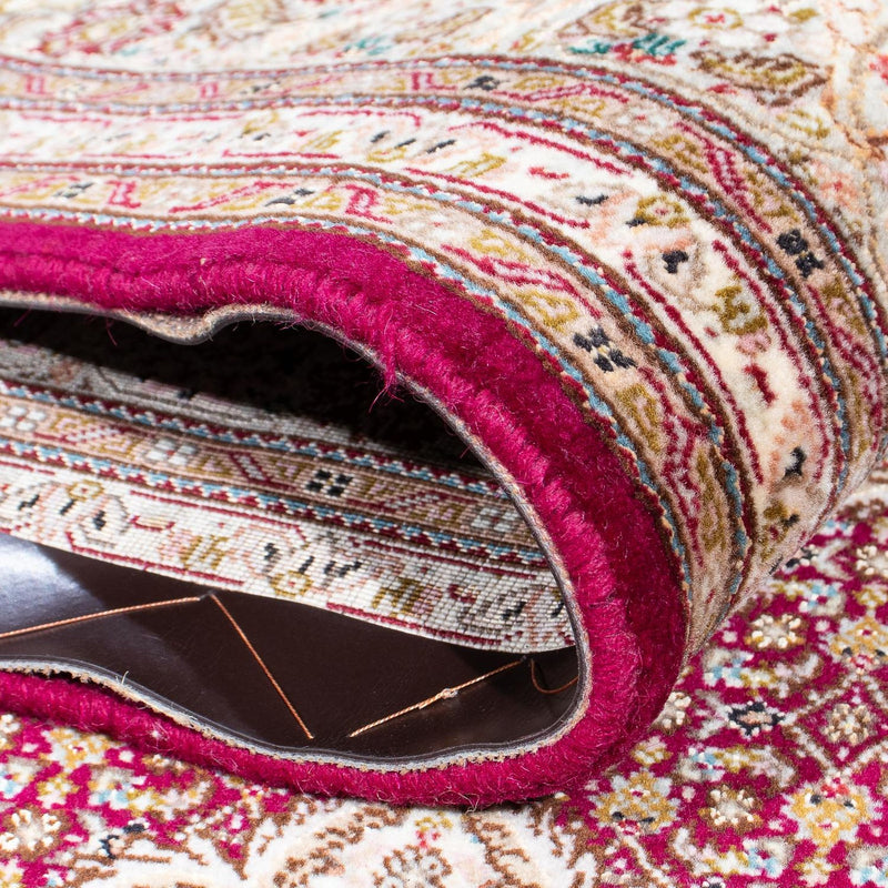 Persisk matta - Tabriz - 308 x 200 cm - mörkröd