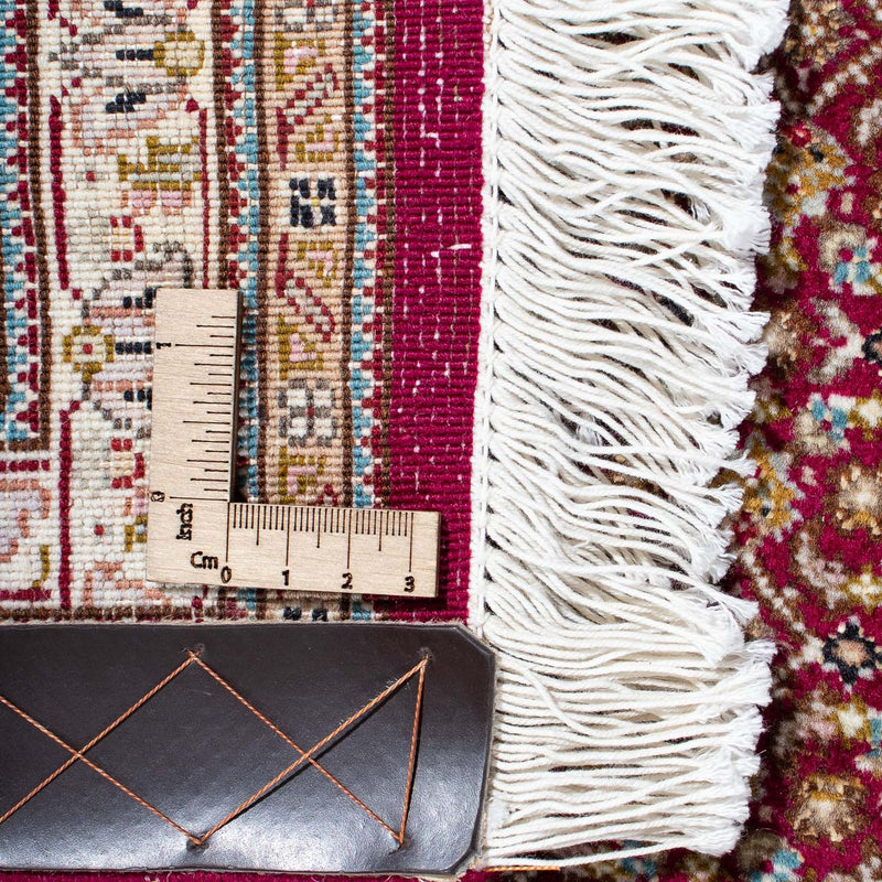 Persisk matta - Tabriz - 308 x 200 cm - mörkröd