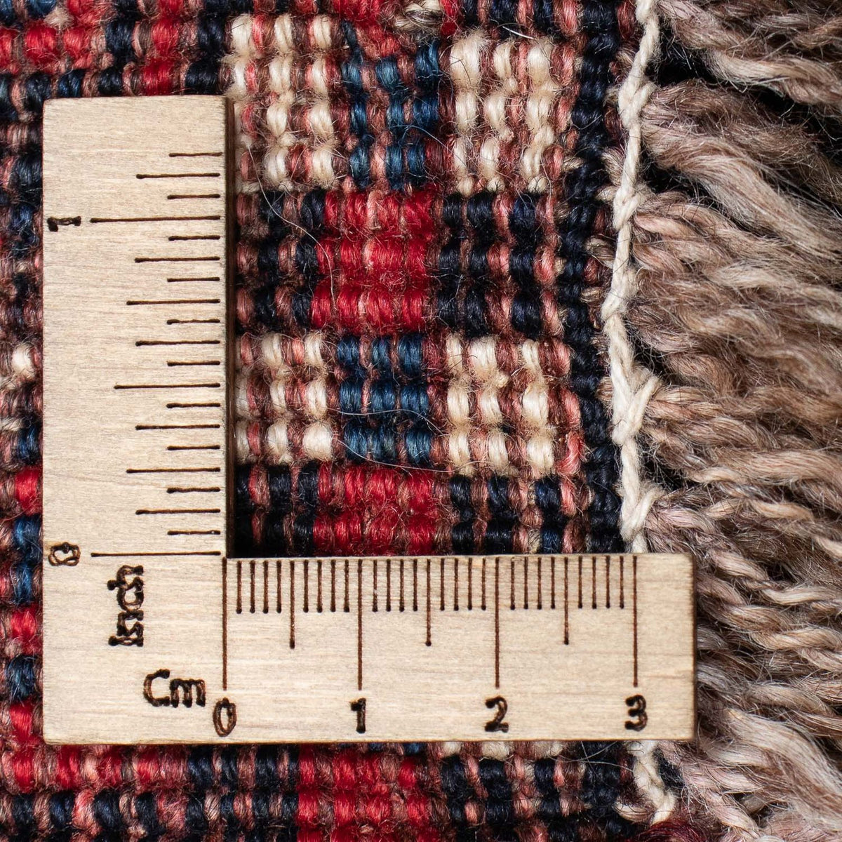 Persisk matta - Nomadic - 320 x 226 cm - mörkröd