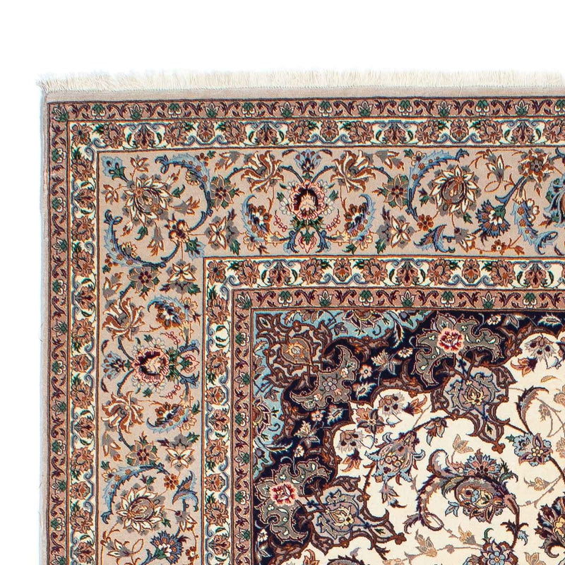 Persisk matta - Isfahan - Premium - 242 x 155 cm - beige