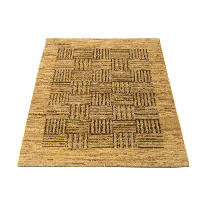 Gabbeh-matta - Indus - 93 x 65 cm - ljusbrun