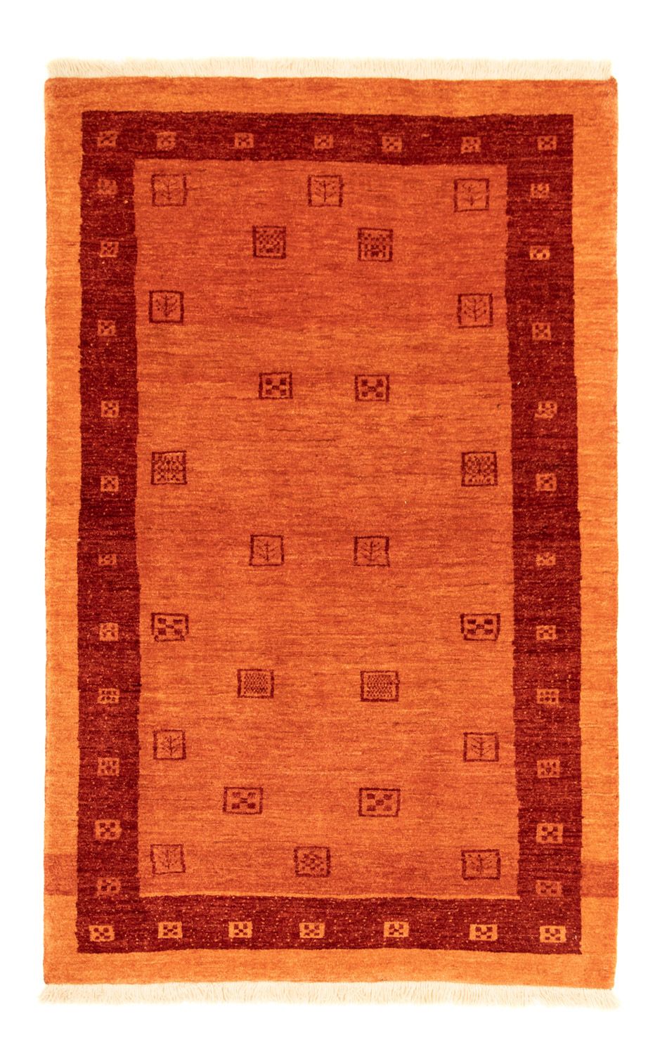 Gabbeh-matta - persisk - 187 x 115 cm - orange