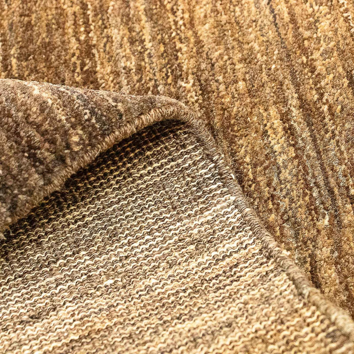 Gabbeh-matta - Indus - 92 x 66 cm - mörkbrun