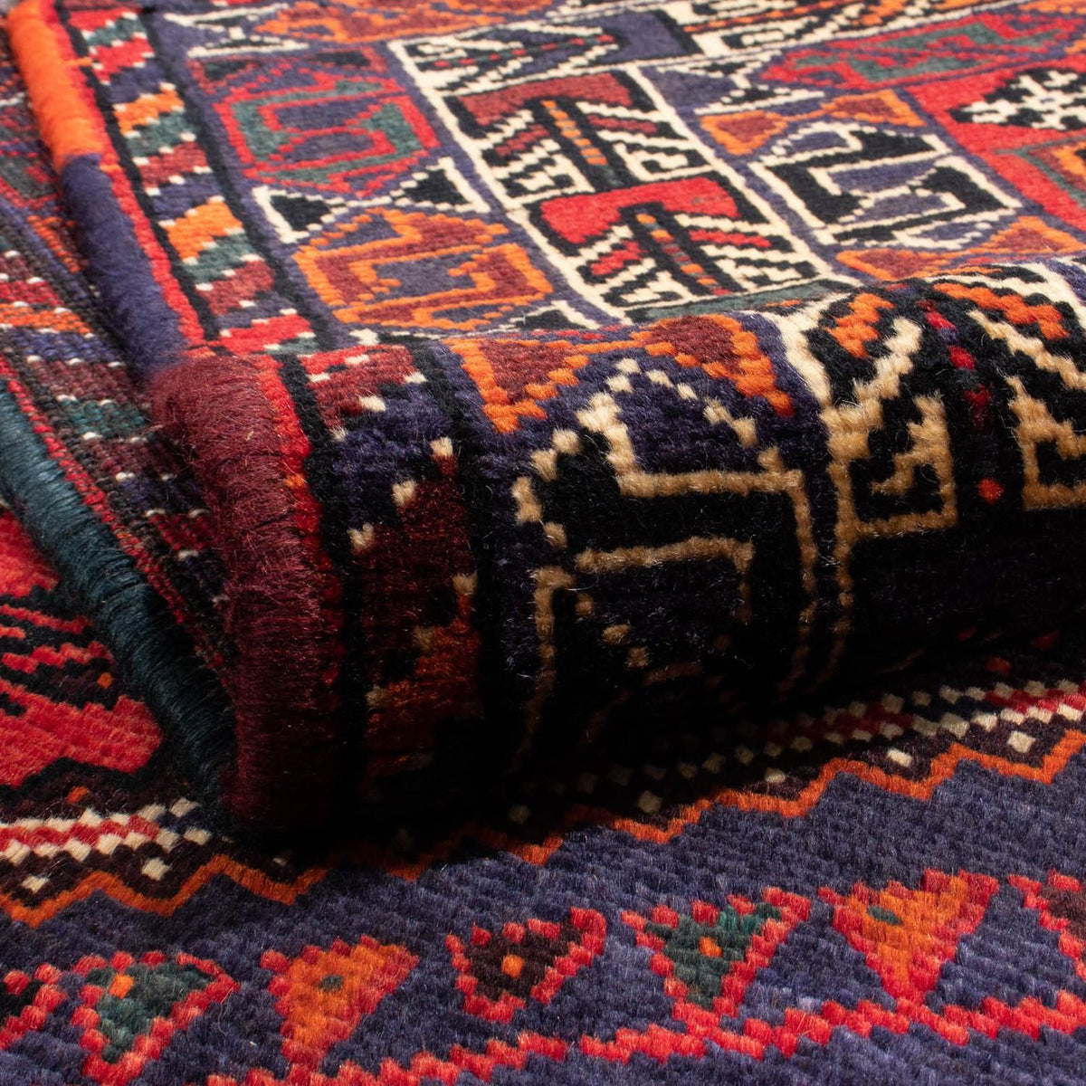 Persisk matta - Nomadic - 287 x 200 cm - röd