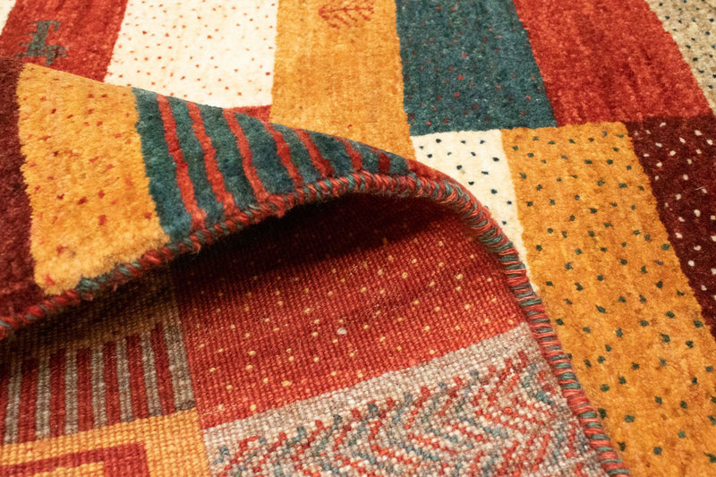 Persisk matta - Nomadic - 194 x 150 cm - flerfärgad