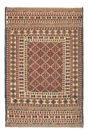 Kelim Carpet - orientalisk matta - 138 x 92 cm - flerfärgad