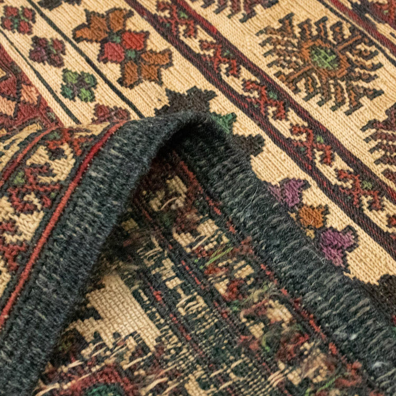 Kelim Carpet - orientalisk matta - 138 x 92 cm - flerfärgad