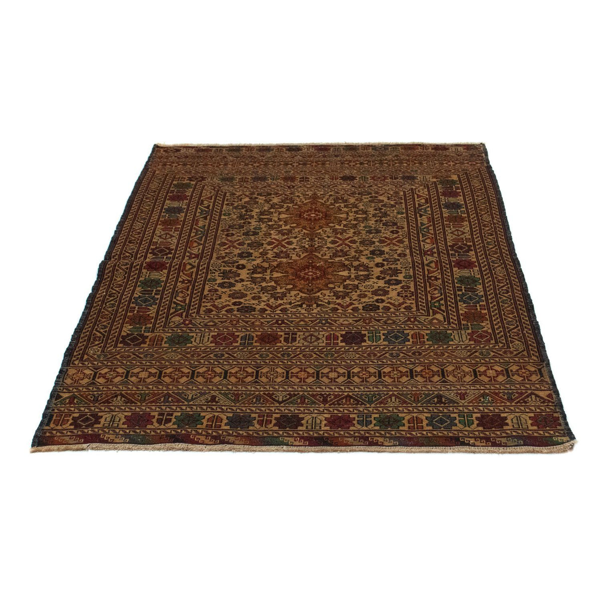 Kelim Carpet - orientalisk matta - 142 x 96 cm - flerfärgad