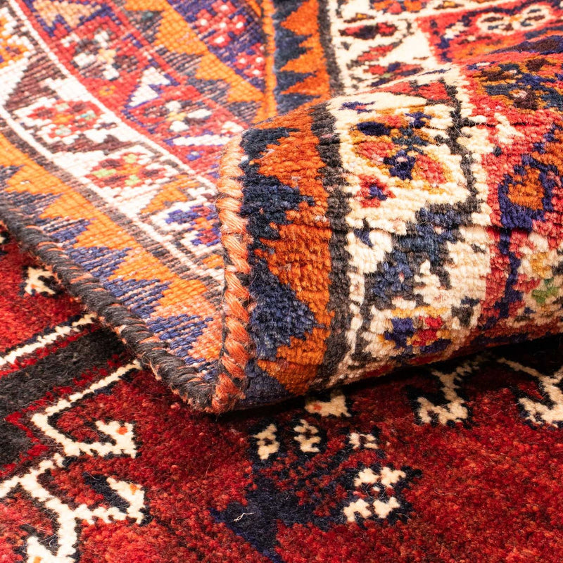 Persisk matta - Nomadic - 167 x 116 cm - mörkröd