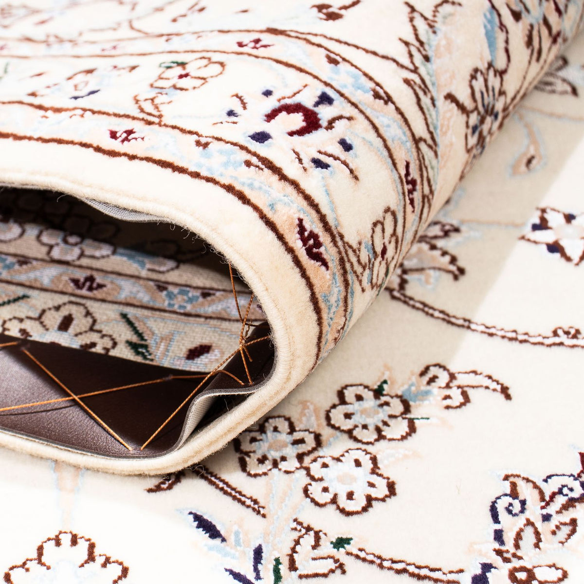 Persisk matta - Nain - Premium - 242 x 161 cm - beige