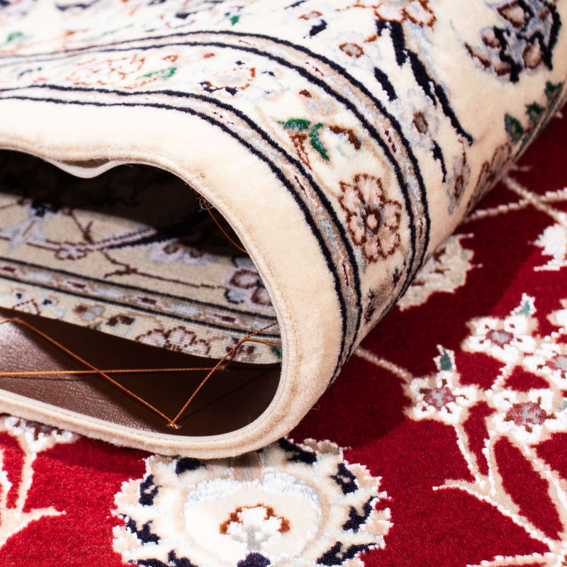 Persisk matta - Nain - Premium - 227 x 153 cm - mörkröd