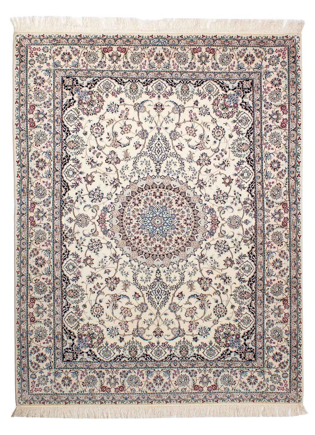 Persisk matta - Nain - Premium - 210 x 163 cm - beige