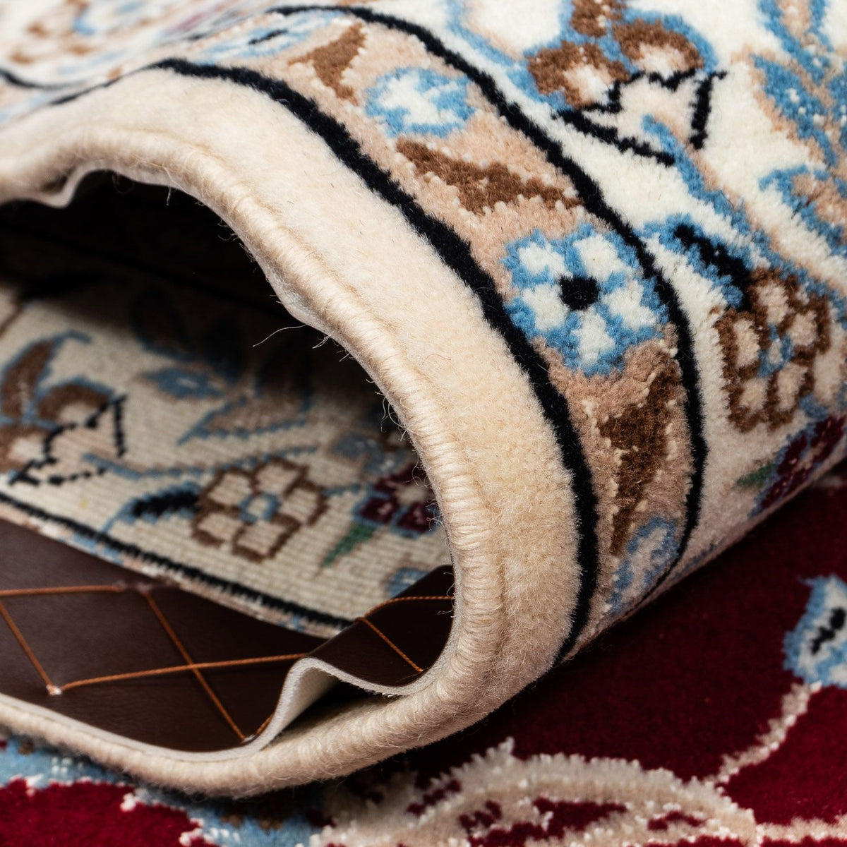 Persisk matta - Nain - Royal - 354 x 253 cm - svart