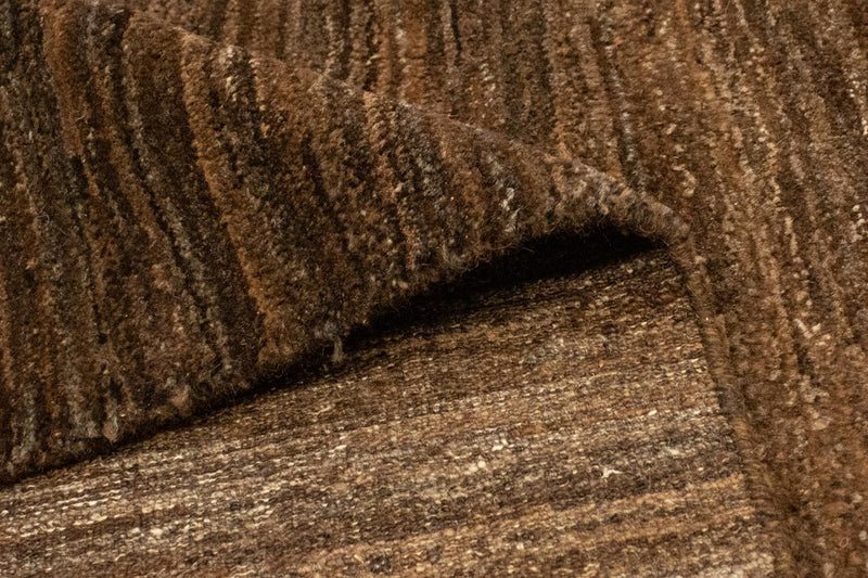 Gabbeh-matta - Indus - 245 x 170 cm - mörkbrun