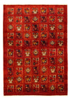 Kashkuli Mattan 145x214cm - Persisk matta - Rektangulär / Mörkröd / 145 x 214 cm Rektangulär