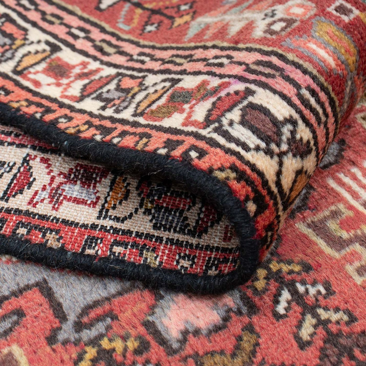 Runner Persisk matta - Nomadic - 292 x 70 cm - ljusröd