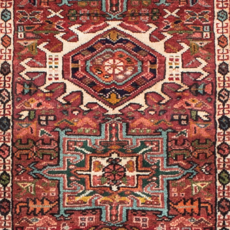 Runner Persisk matta - Nomadic - 186 x 68 cm - ljusröd