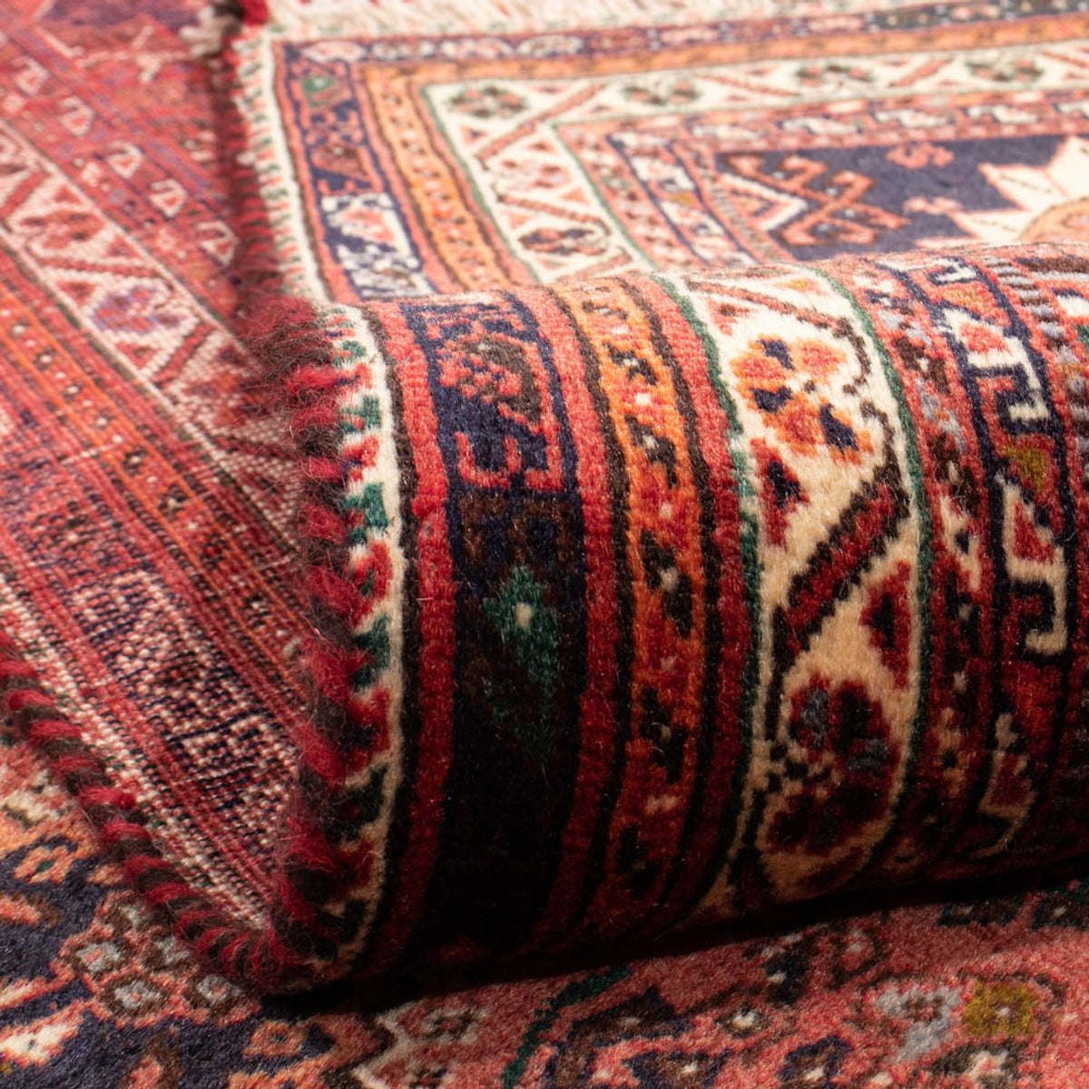 Persisk matta - Nomadic - 330 x 221 cm - ljusröd