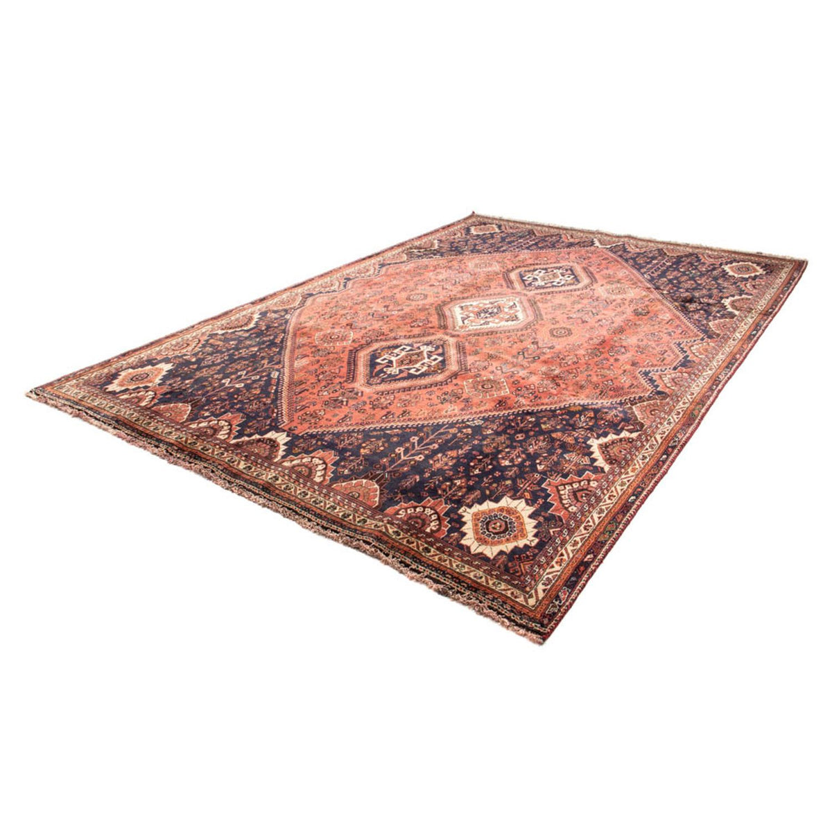 Persisk matta - Nomadic - 330 x 221 cm - ljusröd