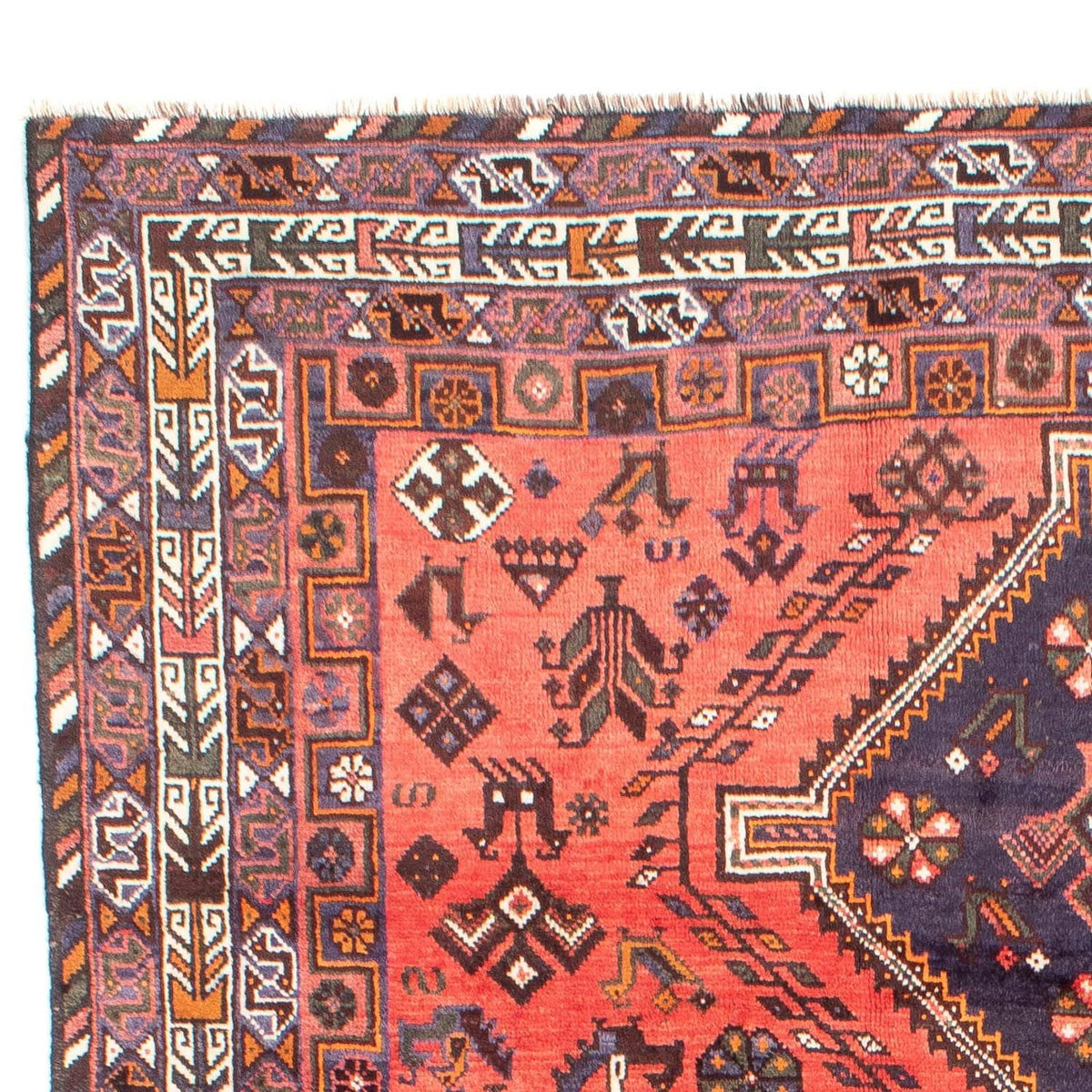 Persisk matta - Nomadic - 290 x 208 cm - röd