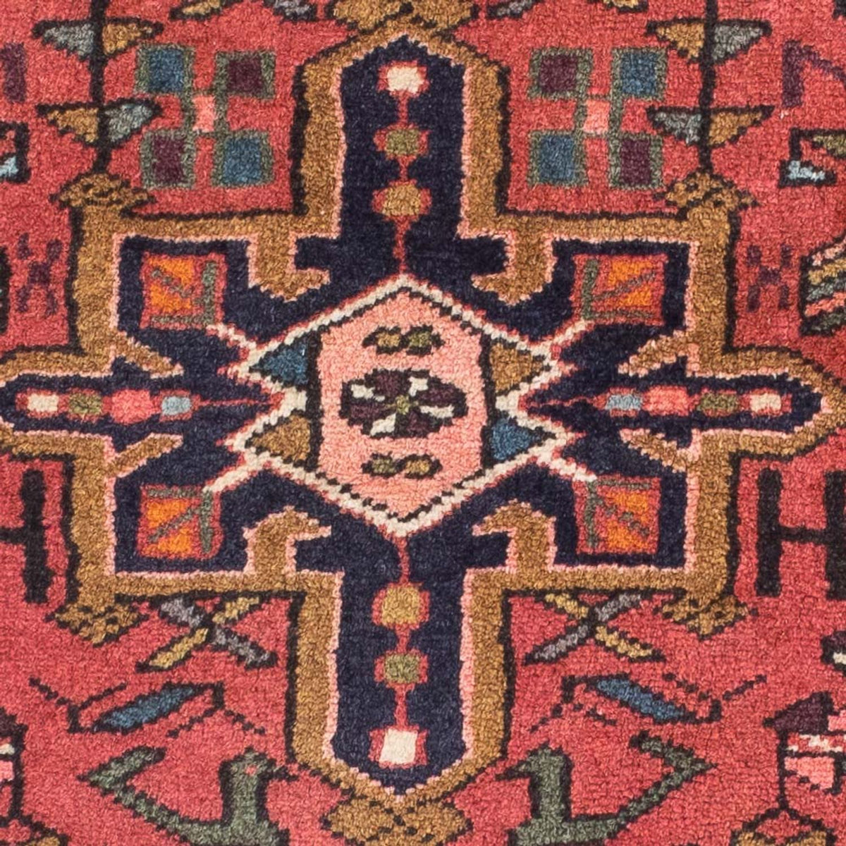 Runner Persisk matta - Nomadic - 197 x 67 cm - ljusröd