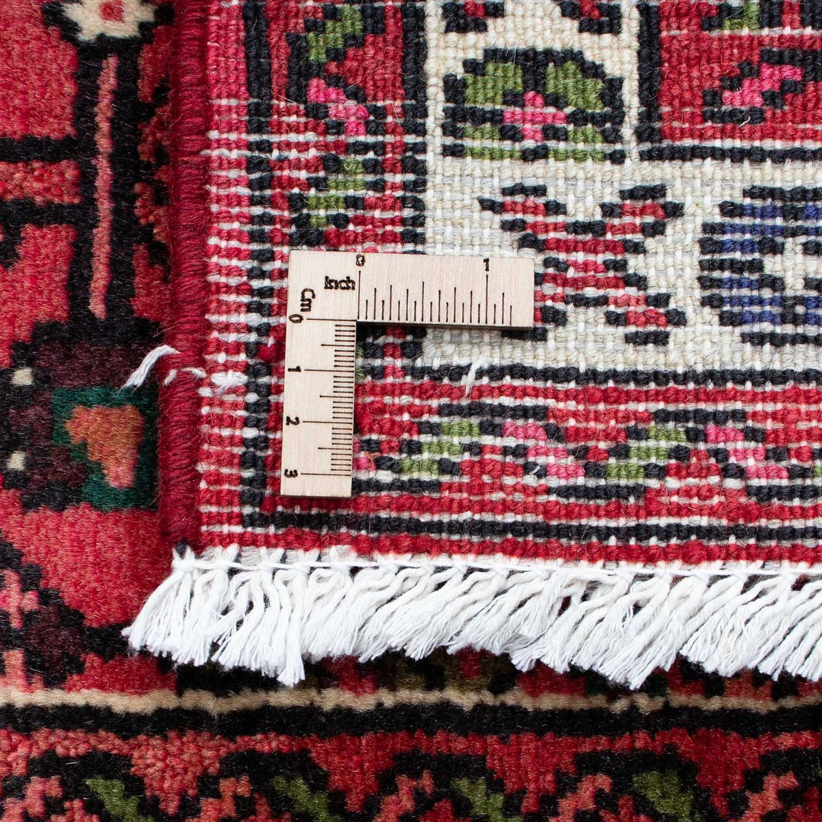 Runner Persisk matta - Nomadic - 192 x 75 cm - mörkröd