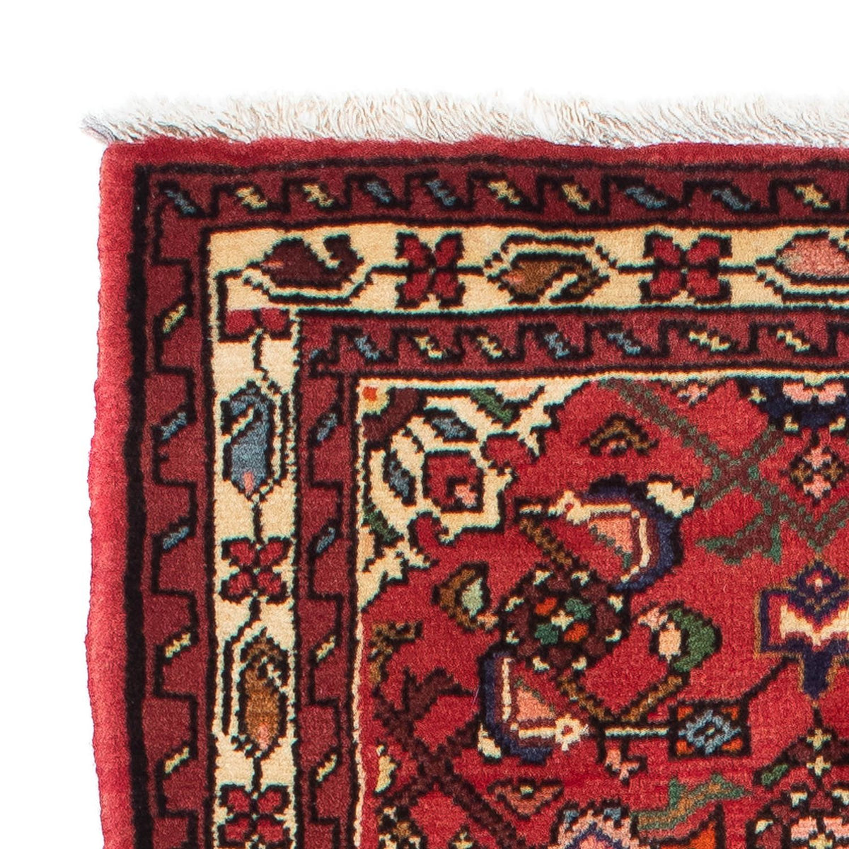 Runner Persisk matta - Nomadic - 202 x 75 cm - mörkröd