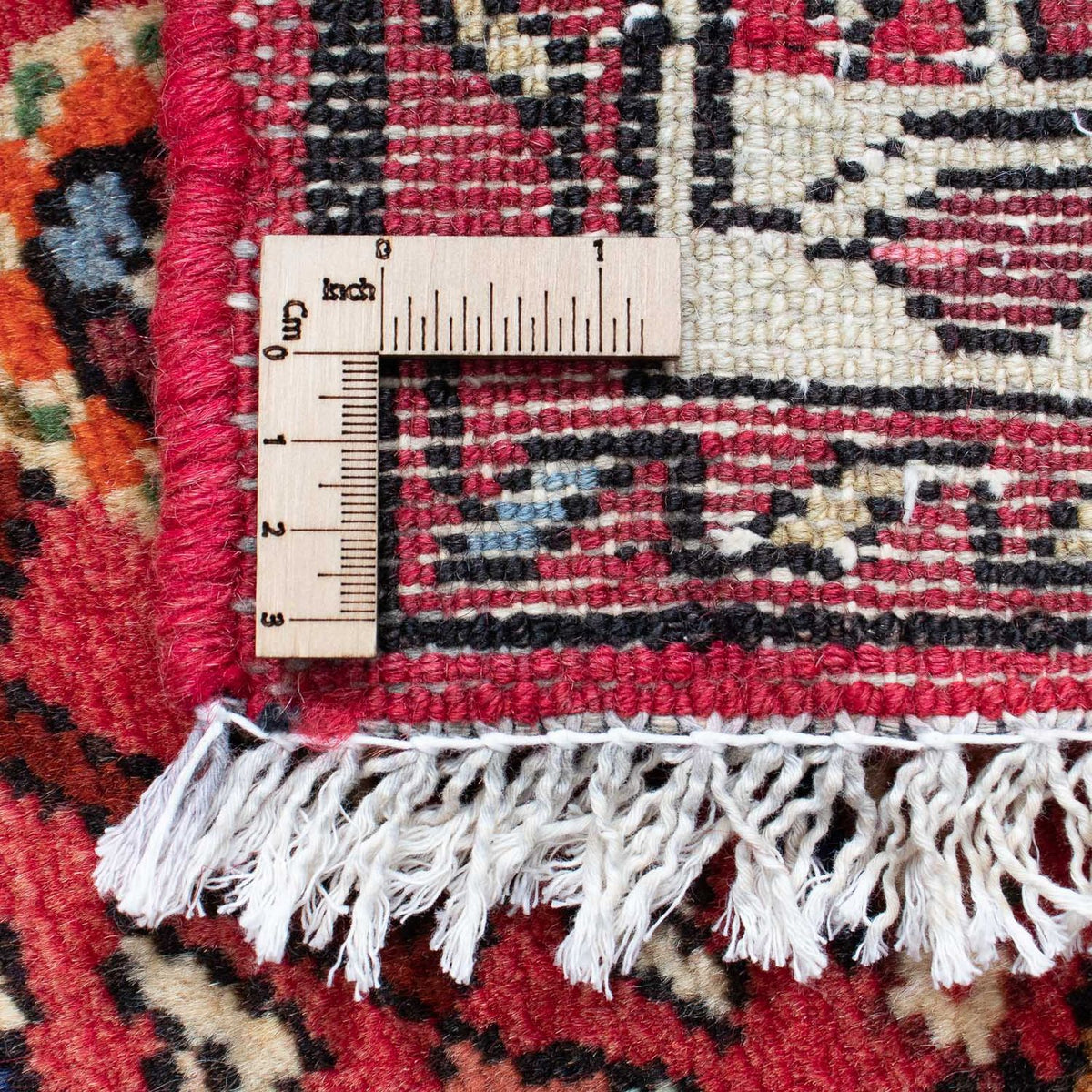 Runner Persisk matta - Nomadic - 202 x 75 cm - mörkröd