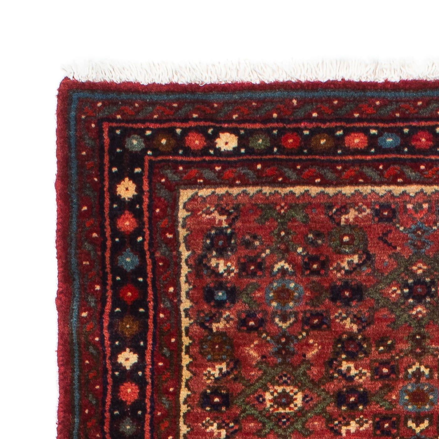 Runner Persisk matta - Nomadic - 195 x 73 cm - mörkröd