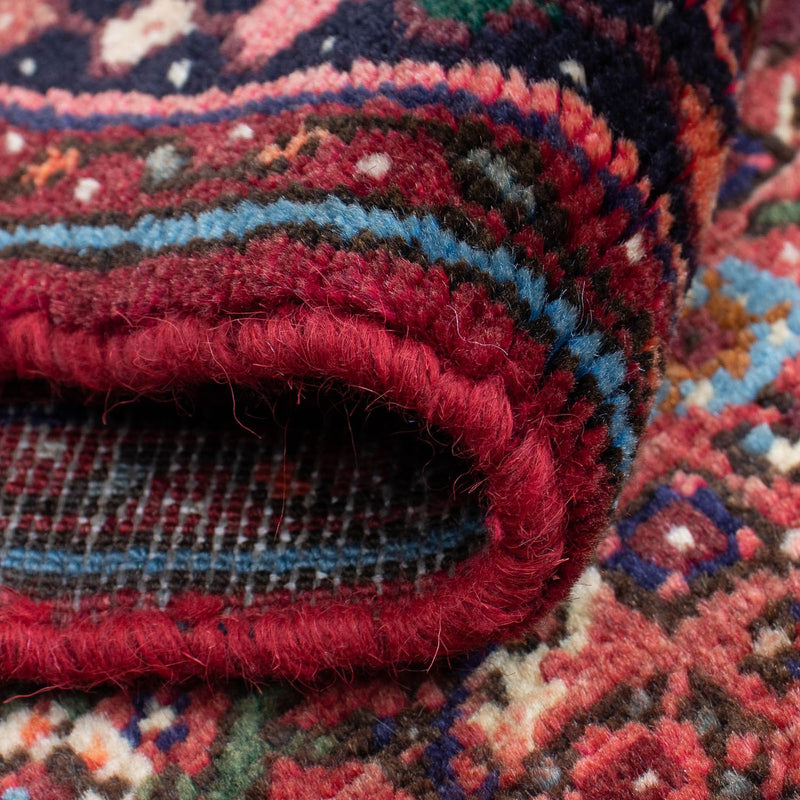 Runner Persisk matta - Nomadic - 195 x 73 cm - mörkröd