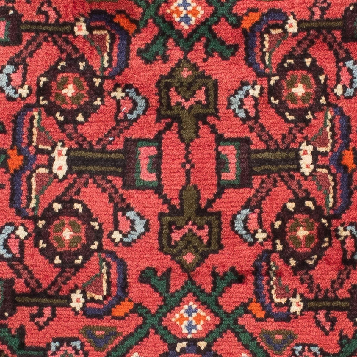 Runner Persisk matta - Nomadic - 185 x 62 cm - mörkröd