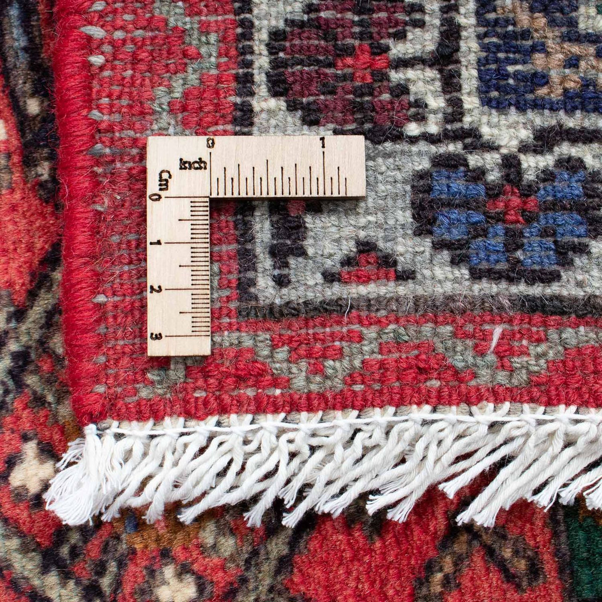 Runner Persisk matta - Nomadic - 198 x 70 cm - mörkröd