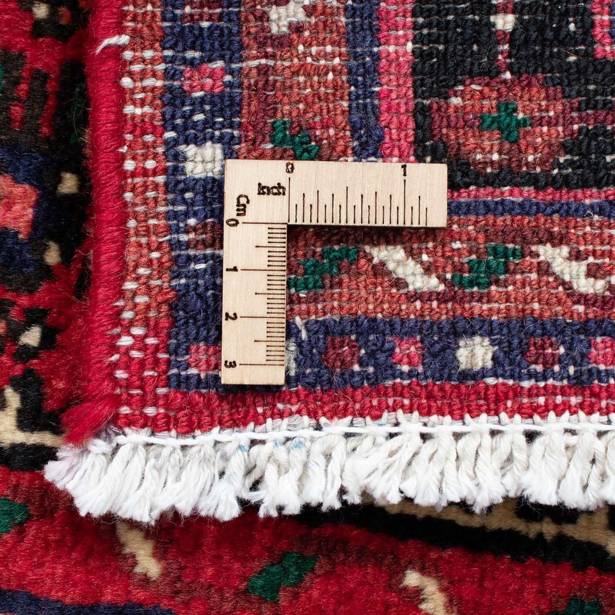 Runner Persisk matta - Nomadic - 200 x 80 cm - mörkröd