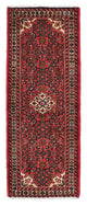 Runner Persisk matta - Nomadic - 192 x 73 cm - mörkröd