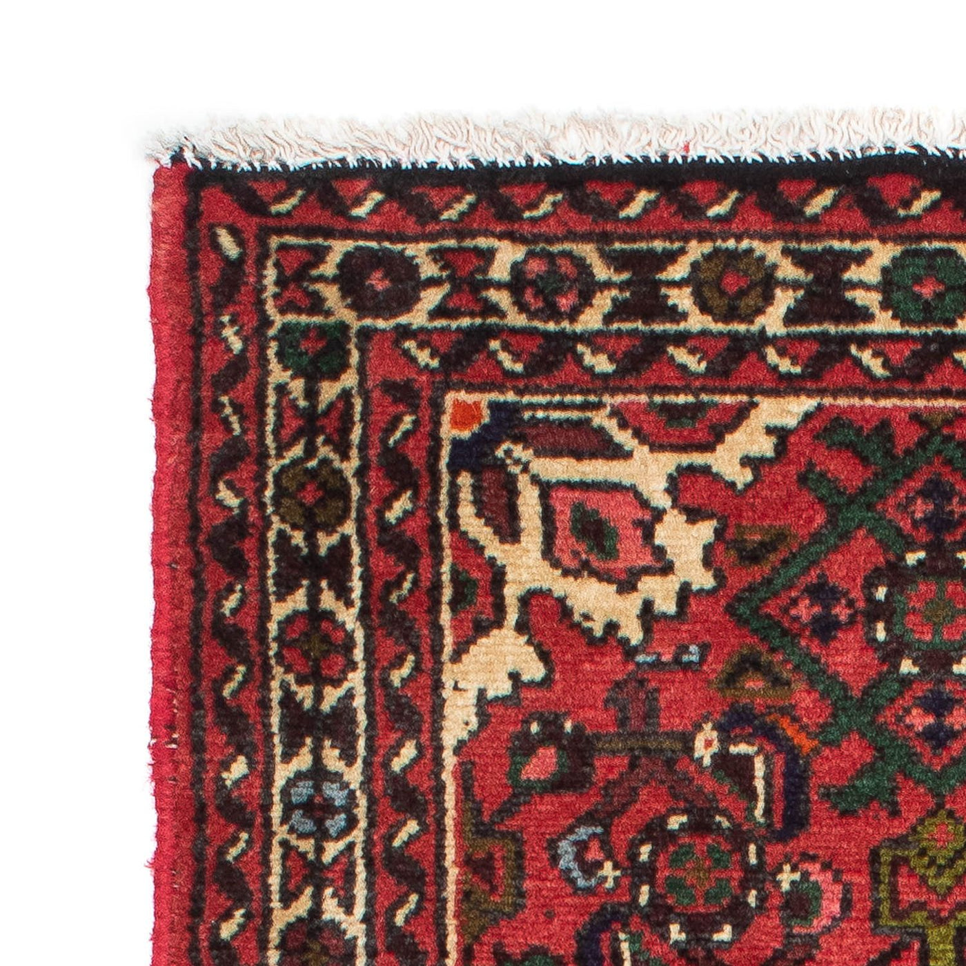 Runner Persisk matta - Nomadic - 192 x 73 cm - mörkröd
