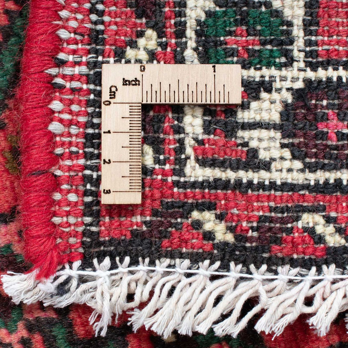 Runner Persisk matta - Nomadic - 192 x 73 cm - mörkröd