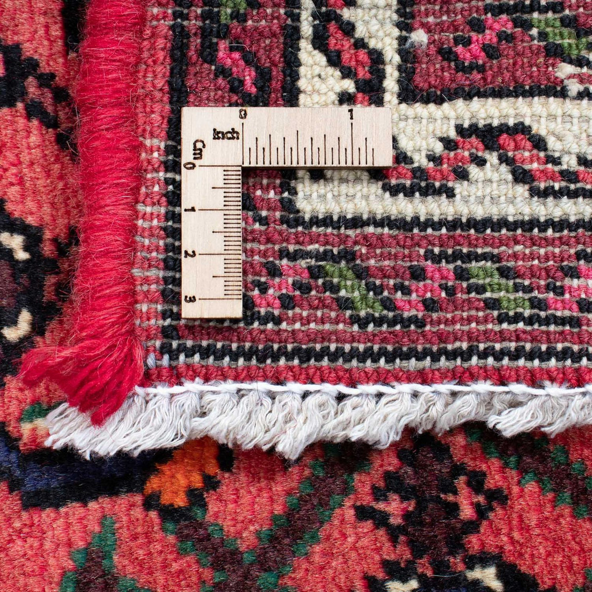 Runner Persisk matta - Nomadic - 200 x 70 cm - mörkröd