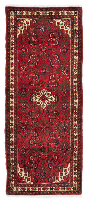 Runner Persisk matta - Nomadic - 200 x 80 cm - mörkröd