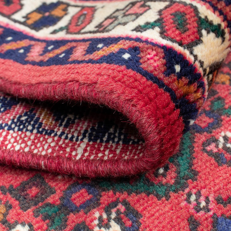 Runner Persisk matta - Nomadic - 195 x 68 cm - mörkröd