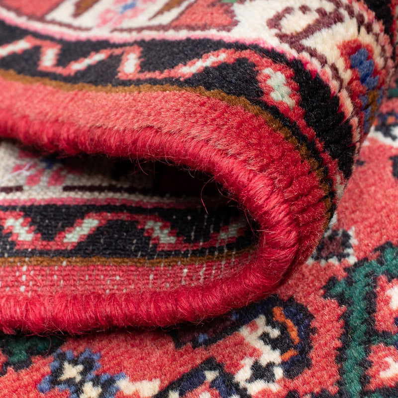 Runner Persisk matta - Nomadic - 200 x 66 cm - mörkröd