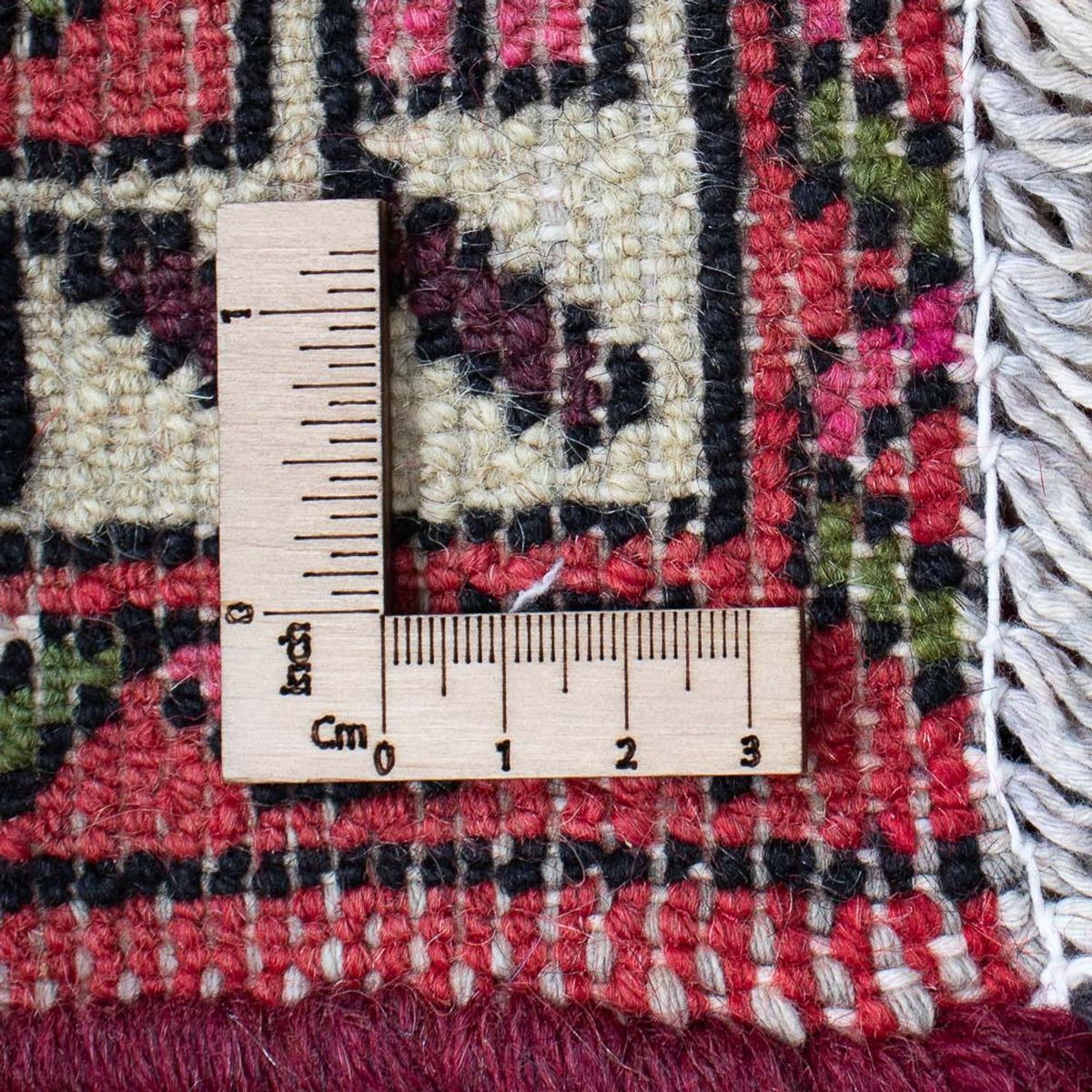 Runner Persisk matta - Nomadic - 190 x 68 cm - mörkröd