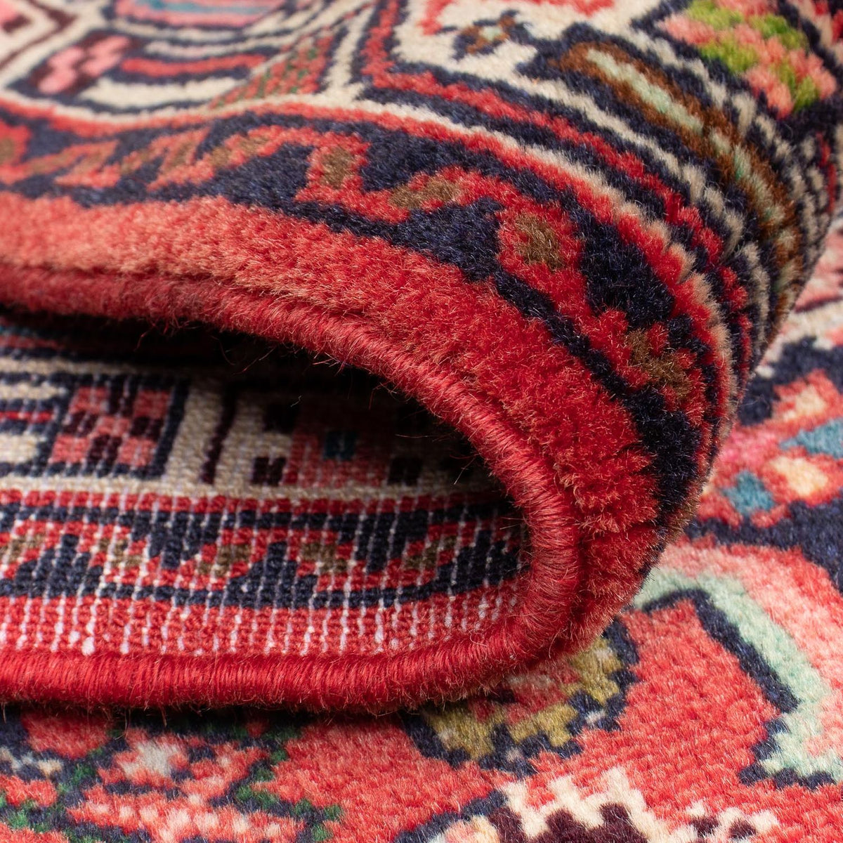 Runner Persisk matta - Nomadic - 195 x 85 cm - mörkröd