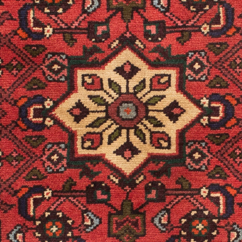 Runner Persisk matta - Nomadic - 198 x 73 cm - mörkröd