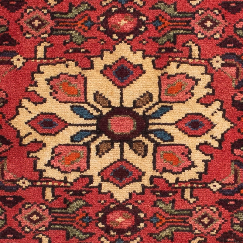 Runner Persisk matta - Nomadic - 200 x 78 cm - mörkröd