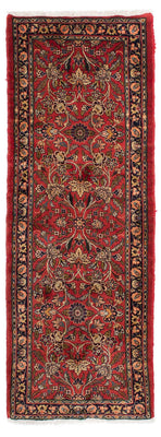 Runner Persisk matta - Nomadic - 220 x 80 cm - mörkröd