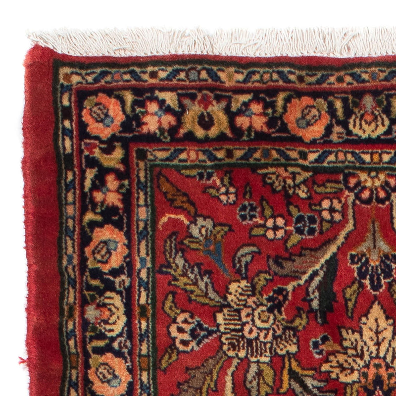 Runner Persisk matta - Nomadic - 220 x 80 cm - mörkröd