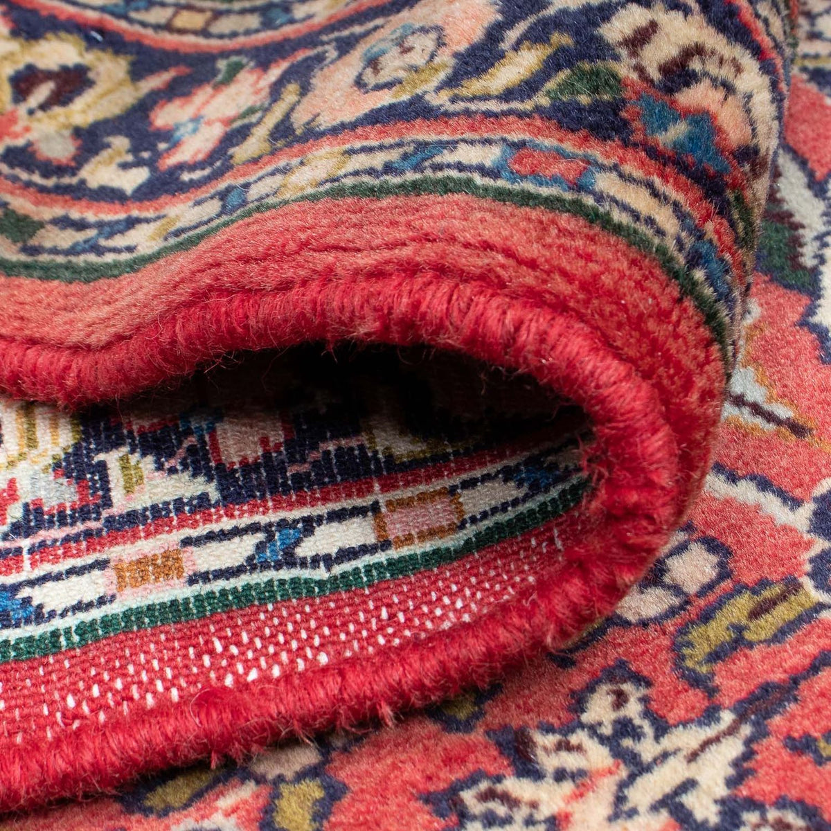 Runner Persisk matta - Nomadic - 220 x 80 cm - mörkröd