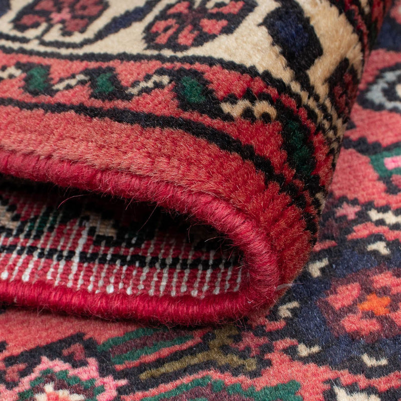 Runner Persisk matta - Nomadic - 200 x 75 cm - mörkröd